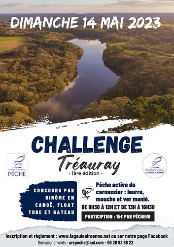 AFFICHE CHALLENGE TREAURAY