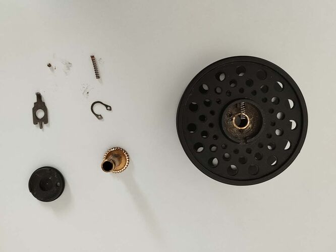 4- pièces après démontage