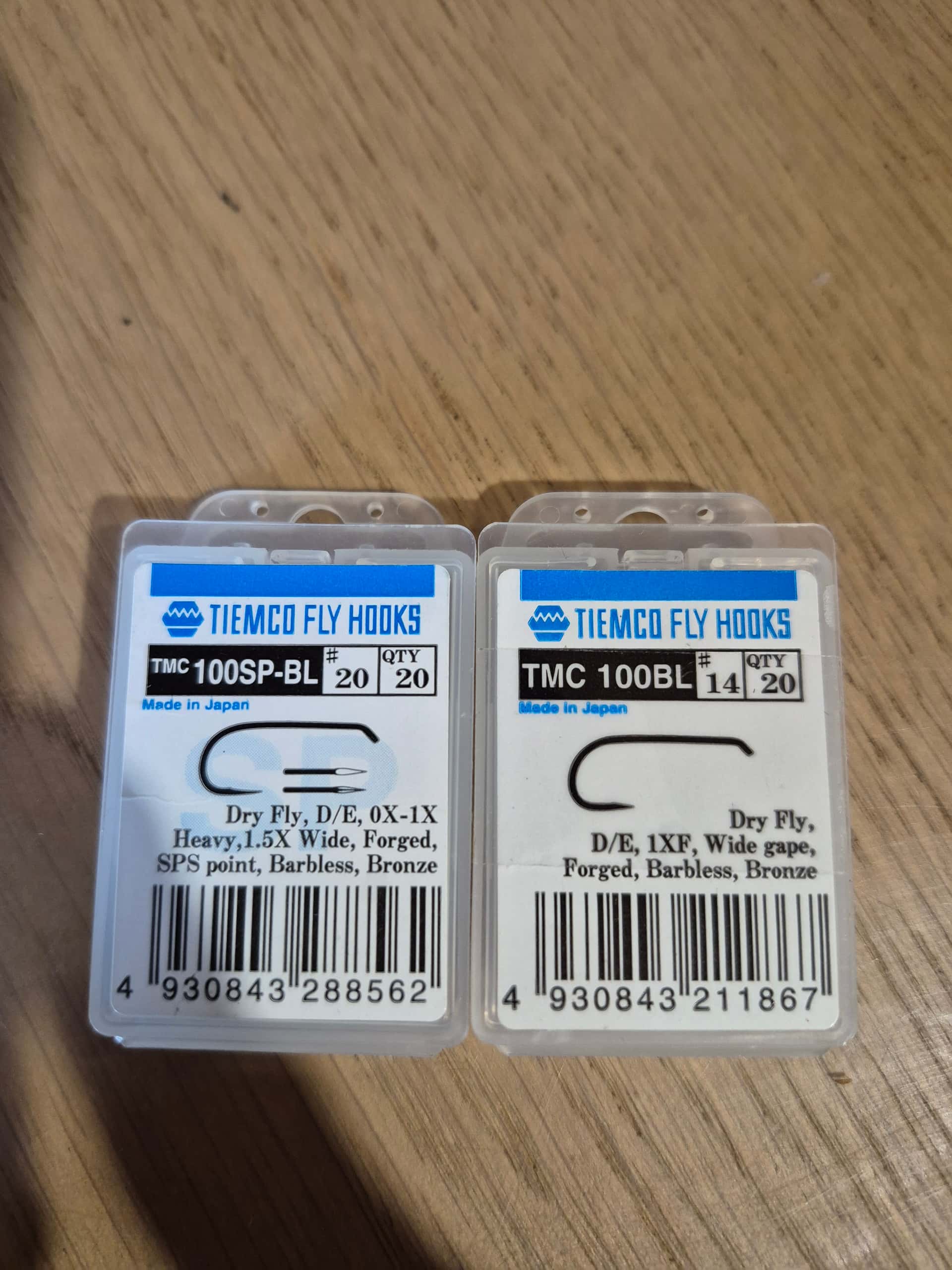 Hameçons TIEMCO TMC 112Y n°19 20pc